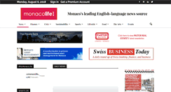 Desktop Screenshot of monacolife.net